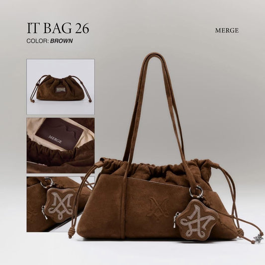 Merge It Bag 26 สี Brown- (Pre-order) รอสินค้า 7-10วัน