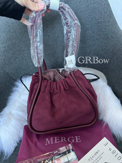 พร้อมส่ง❤️𝐌𝐞𝐫𝐠𝐞 𝐦𝐢𝐧𝐢  แดง ใบมินิมีสายยาวให้ 🌈ของแท้𝟏𝟎𝟎%