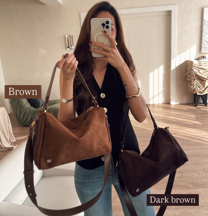 พร้อมส่ง น้ำตาลเข้ม 🤎✨ Queenof material BACK IN STOCK