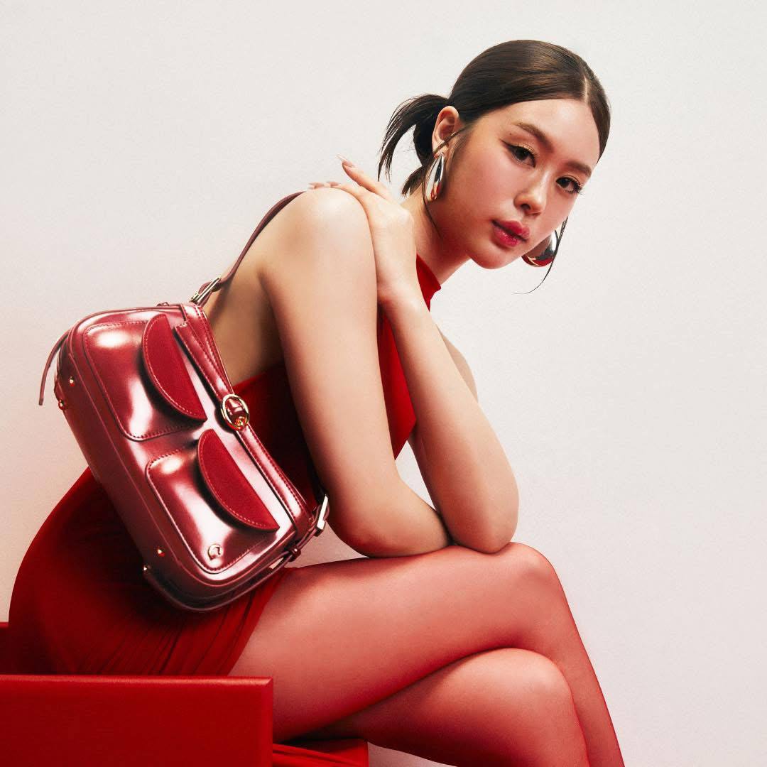 COZii - Red Shoulderbags Red colour  designed for working women